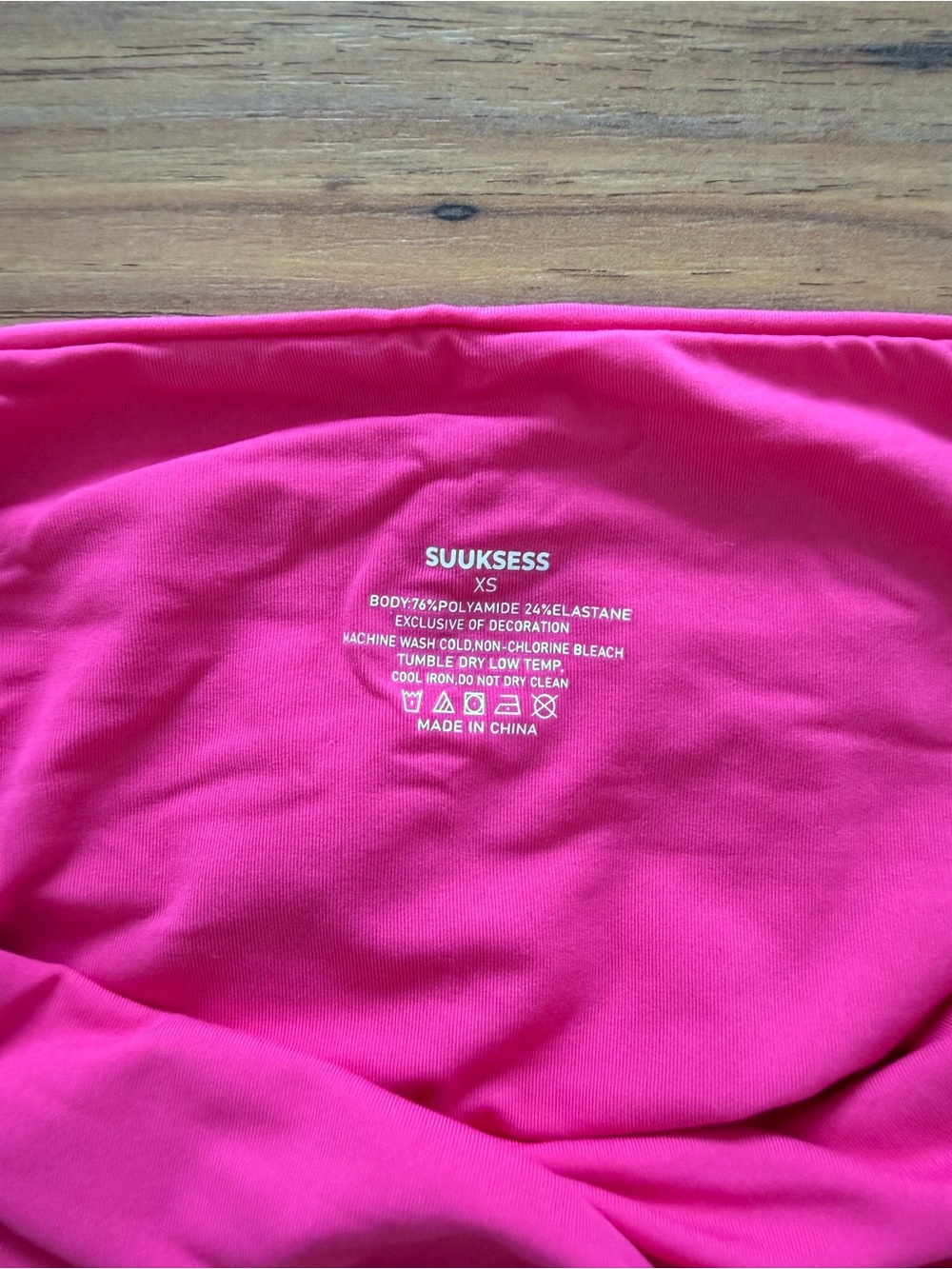 Pink Backless Top - Picture 3 of 3